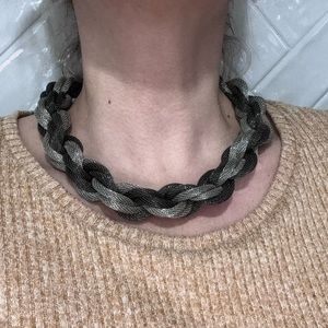 Kenneth Jay Lane Rope Necklace - two tone